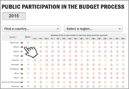 Public Participation in the Budget Process